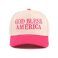 God Bless America Two-tone Canvas Cotton Cap