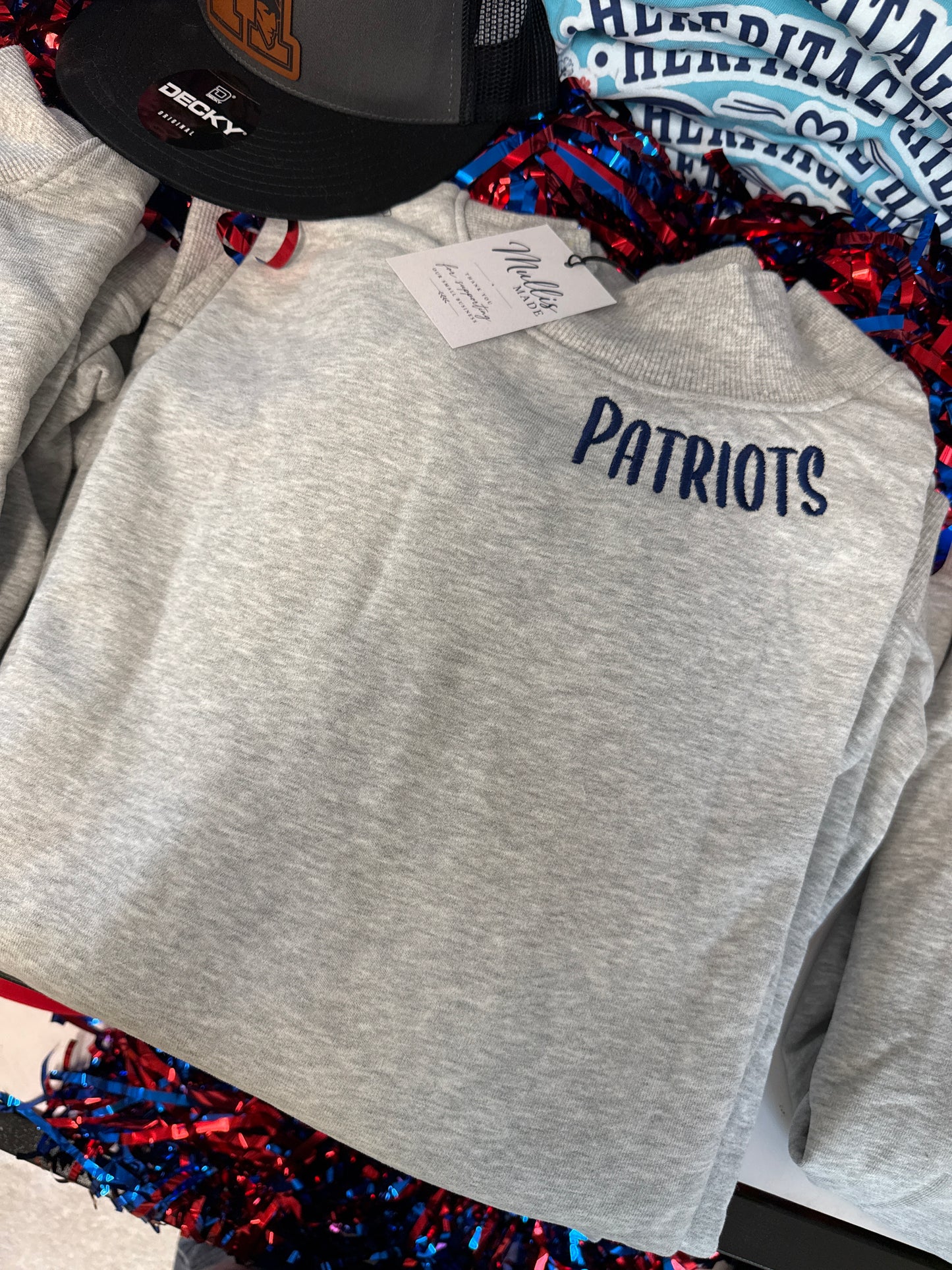 Mock Neck Patriots
