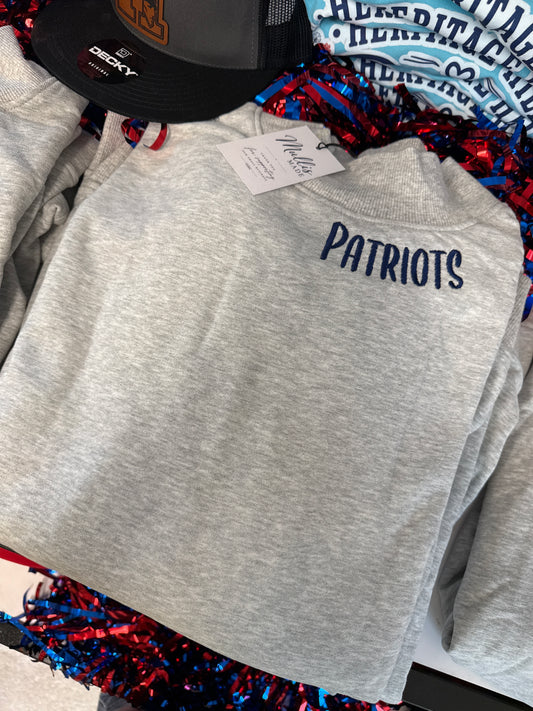 Mock Neck Patriots