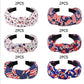 American Flag Center Knot Headband