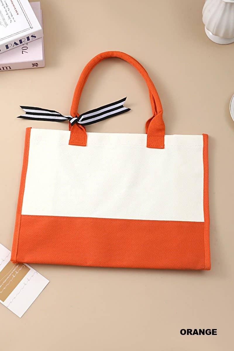 Large Capacity Canvas Shopper Tote Bag