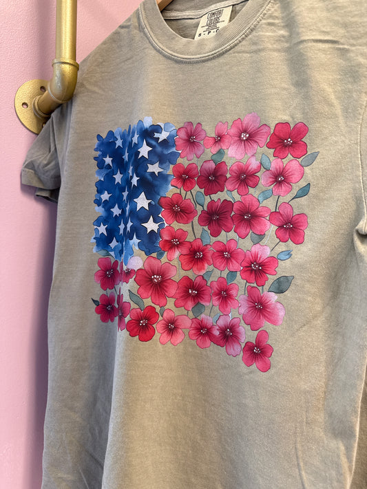 Flower Flag Tee