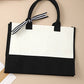 Large Capacity Canvas Shopper Tote Bag