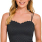 Seamless Lace Bralette With Bra Pads