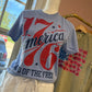 Blue Land of the Free Tee