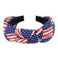 American Flag Center Knot Headband