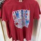 Red 250 Floral Tee