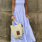 Plaid Square Neck Fit-and-flared Vacation Sundress (S-XL)