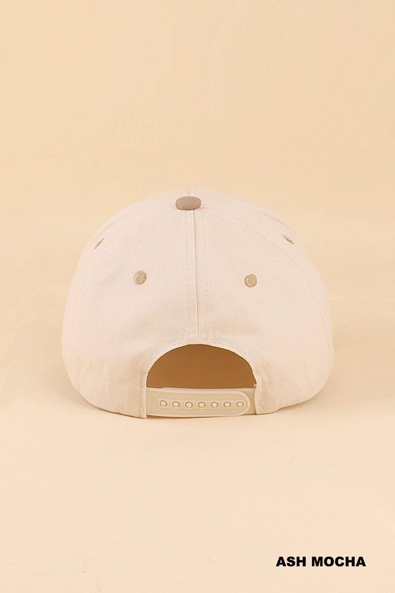 Too Pretty To Work This Hard Two Tone Snapback Hat