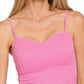 Seamless Lace Bralette With Bra Pads