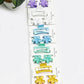 Hawaiian Flower and Rectangle Combination Hair Claw Set